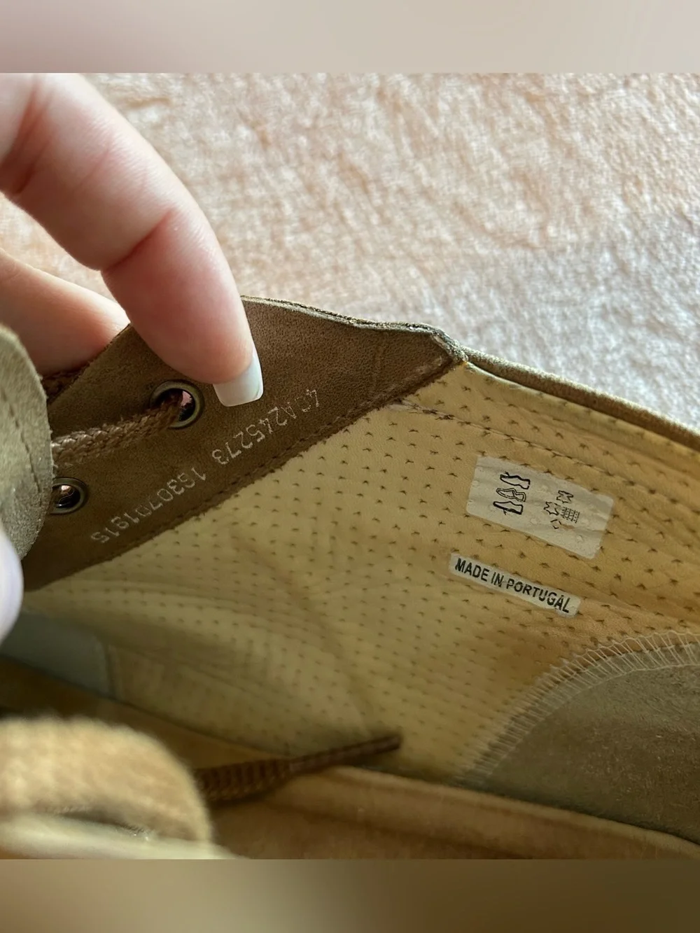 Ecco tan low cut tie leather ankle boots size 40, 9-9.5 casual comfort